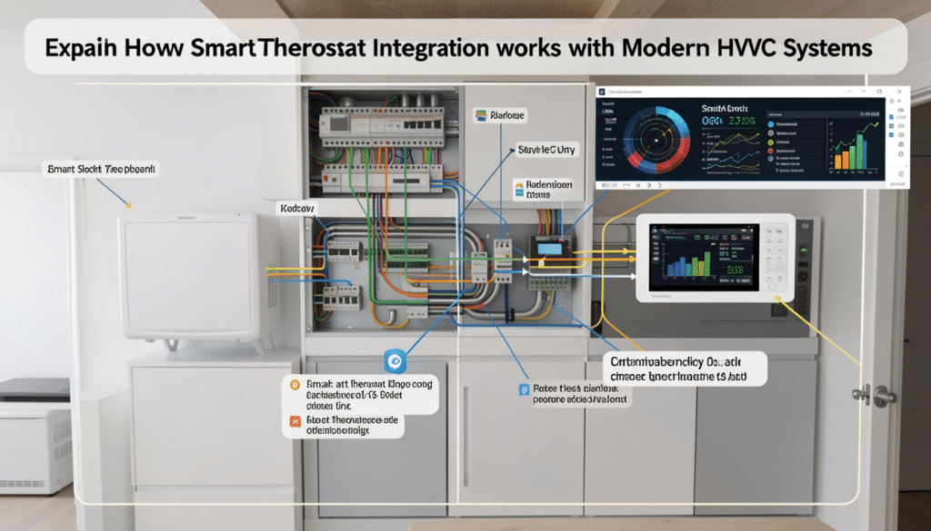 How does Smart Thermostat Integration work with Modern HVAC Systems ...