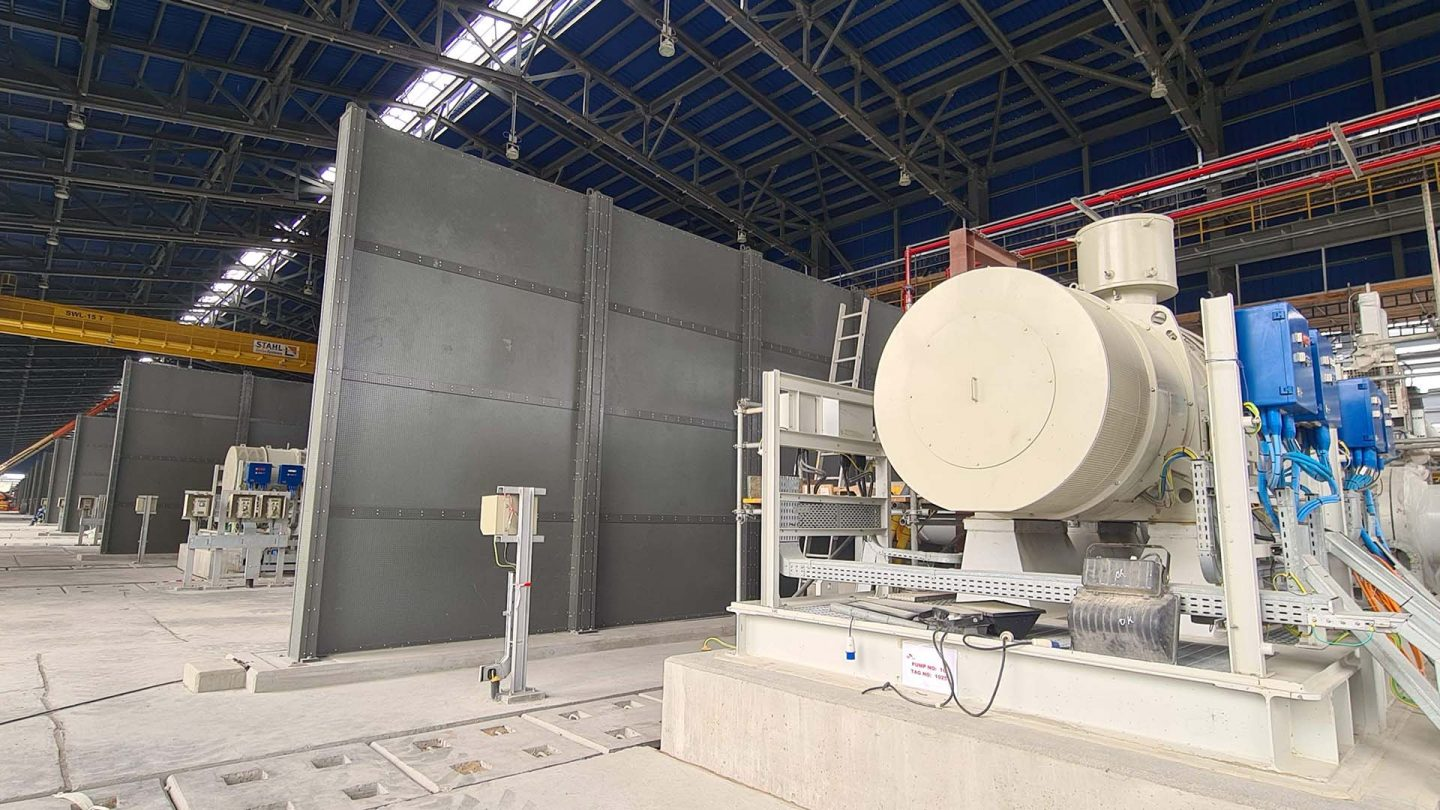 How do Blast Resistant Fire Walls for Urban Substation Retrofits work?