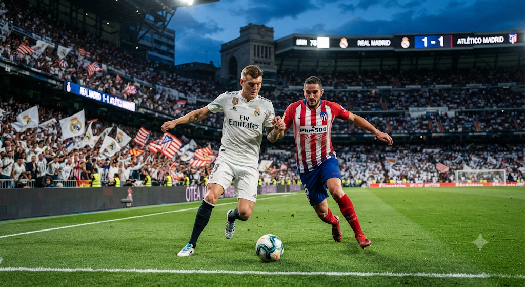estadísticas de real madrid contra atlético de madrid