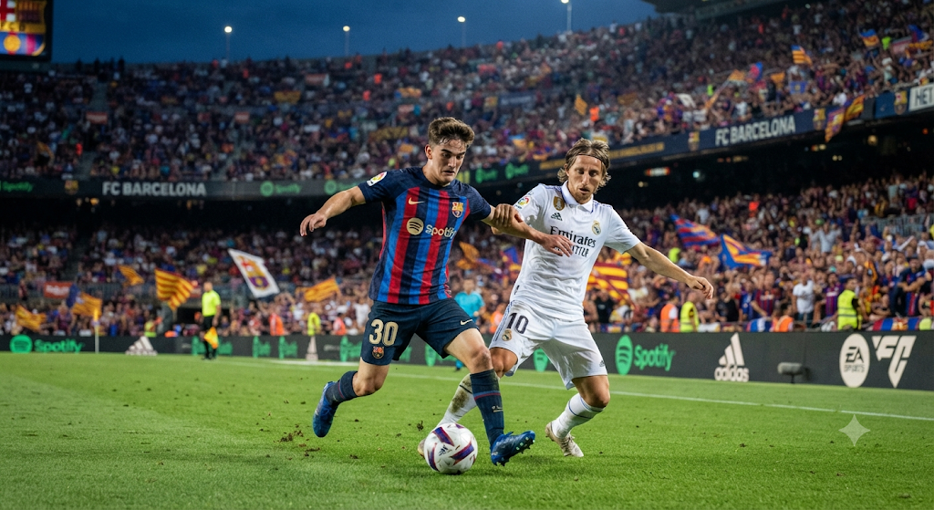 estadísticas de fc barcelona contra real madrid