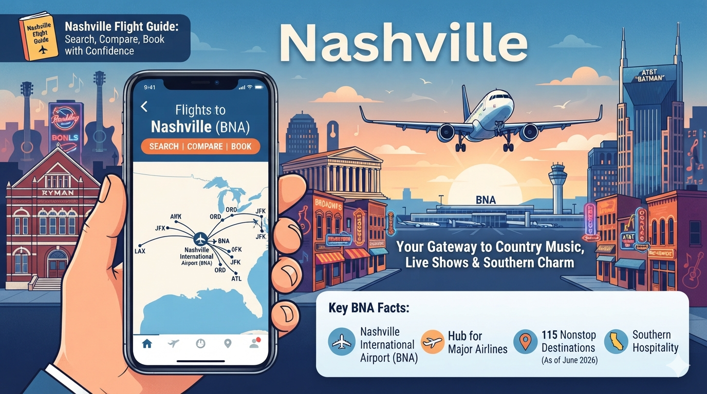 Flights to Nashville